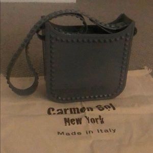 Carmen Sol Toni Mid Crossbody Grey